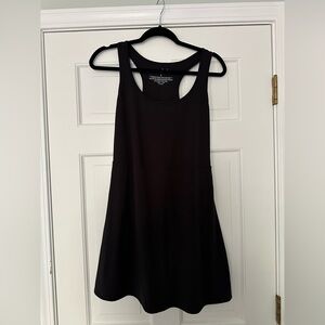 Black Active Maternity Dress with built in shorts